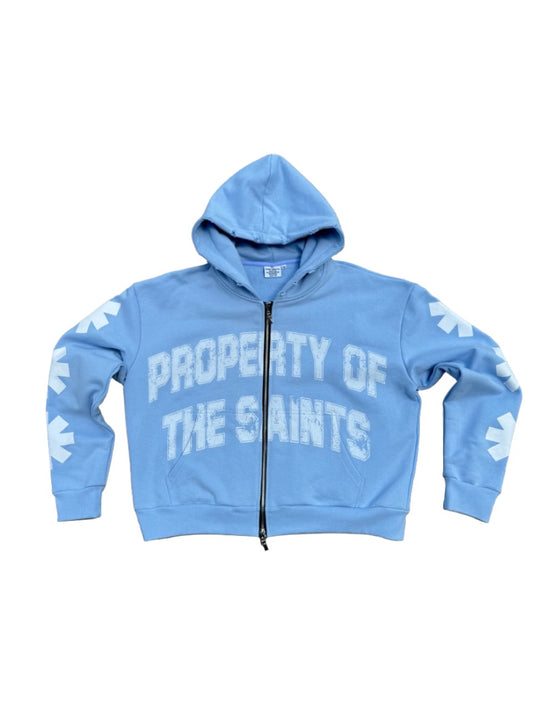 Columbia Blue Zip Up