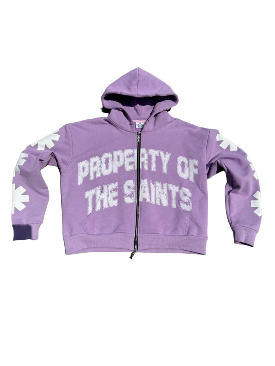 Ash Lavender Zip Up